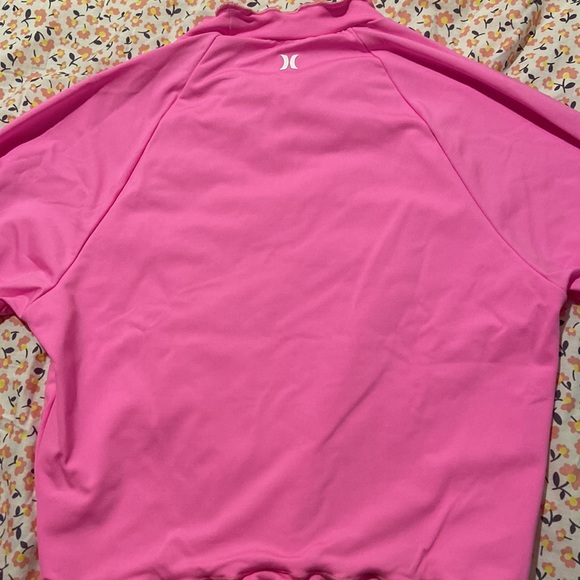 Love shack fancy x Hurley Pink Rhinestone Rash guard L - Picture 9 of 9